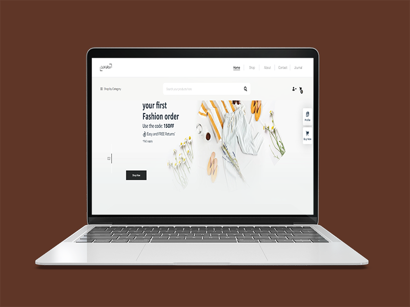 Luxuria E-Commerce Image